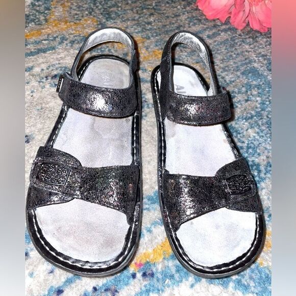 Alegria Vienna Sandals Metallic 7 - Picture 2 of 9